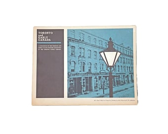 Vintage 1964 Toronto & Early Canada Illustrated Landmarks Catalog