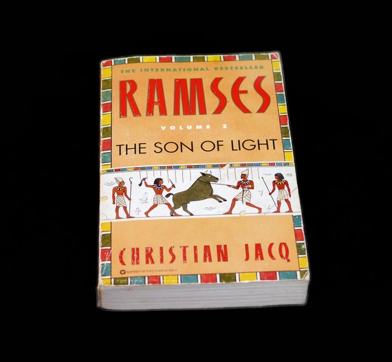 Ramses the Son of Light Volume Christian Jacq. Warner Books - Etsy