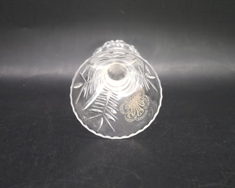 Royal Doulton b Corbett Lead Crystal Vase. Etsy Canada