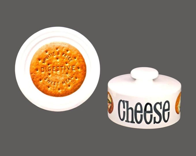 Royal Winton Grimwades | Taunton Vale vented, covered cheese keeper made in England.