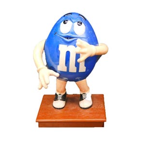 M&M&#39;s Mars Mr. Blue Kaugummi Spender.
