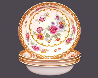 Clarice Cliff Shalimar Bowls: Royal Staffordshire Fruit Nappies, Set of 4