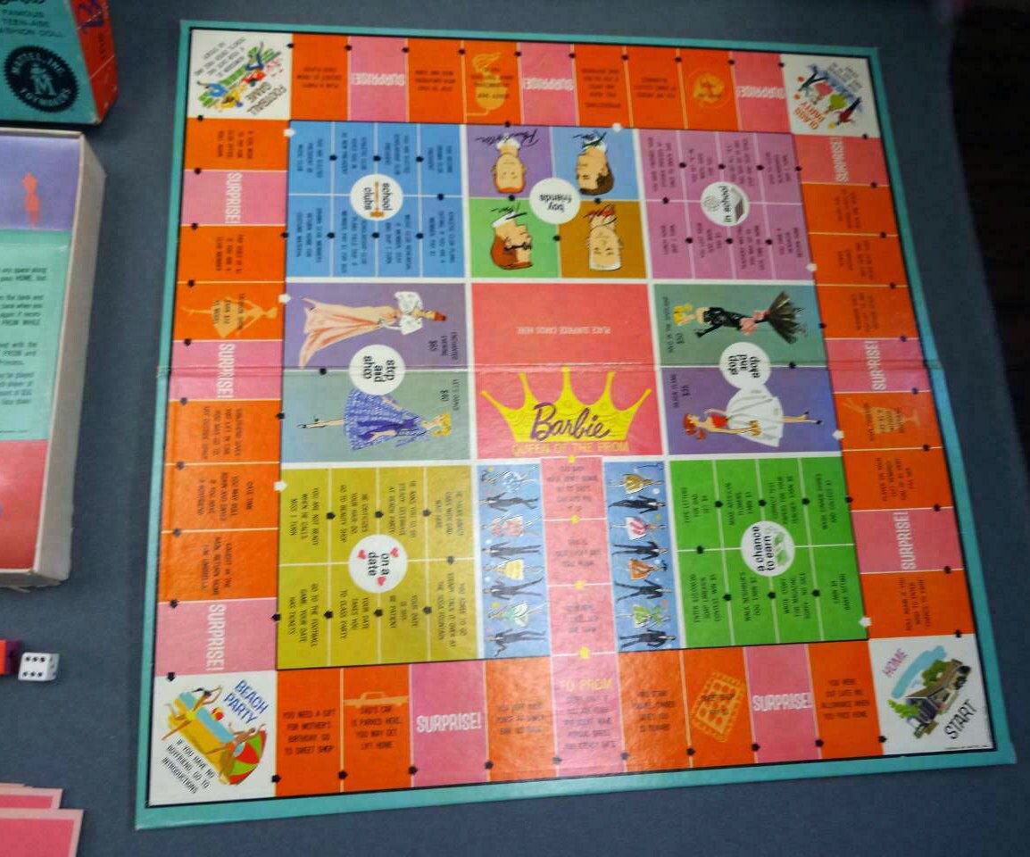 Barbie prom date board game new arrivals