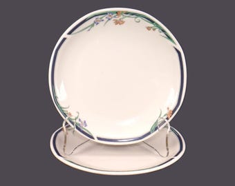 Pair of Royal Doulton Juno bread plates made in England.
