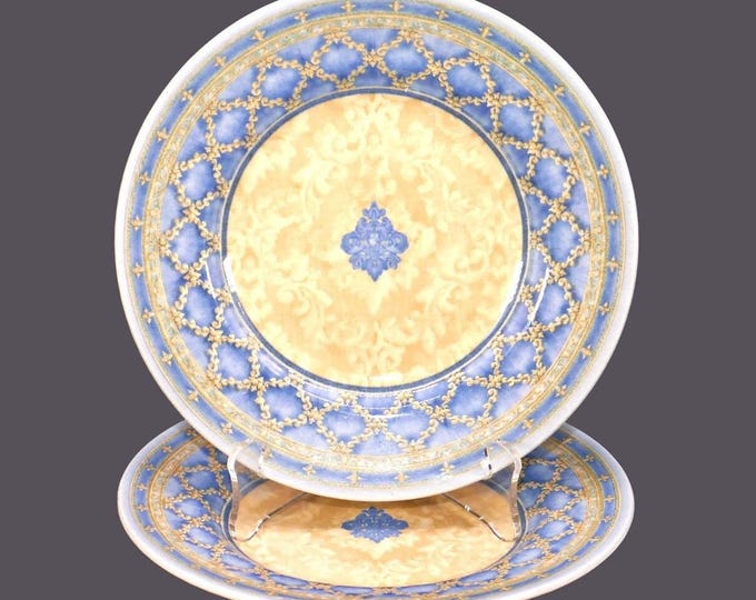Pair of Churchill China Prague bread plates. Jeff Banks Ports of Call made in England.