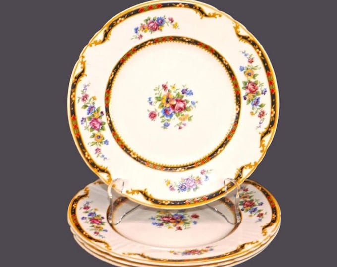 Myott Queen Mary 3870 bread plates. England. Set of 4.