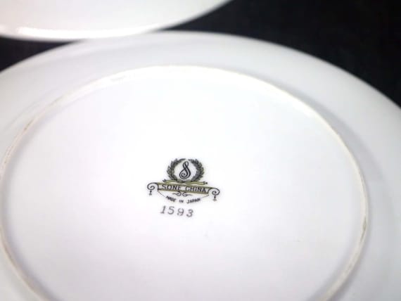 Sone China Silver Wheat Salad Plates Made in Japan. Choose