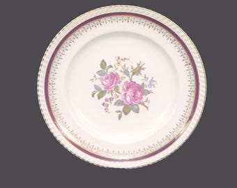 Vintage Johnson Brothers JB334 dinner plate. Old English Ironstone made in England.