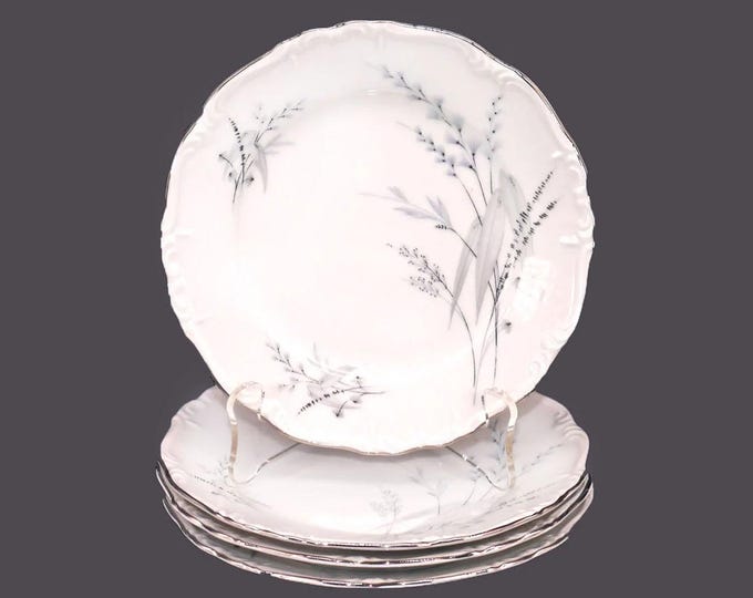 Four Edelstein 22235 bread plates. Maria Theresia porcelain made in Germany.