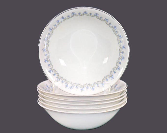 Six Johnson Brothers JB328 | Sovereign Minuet coupe cereal bowls.