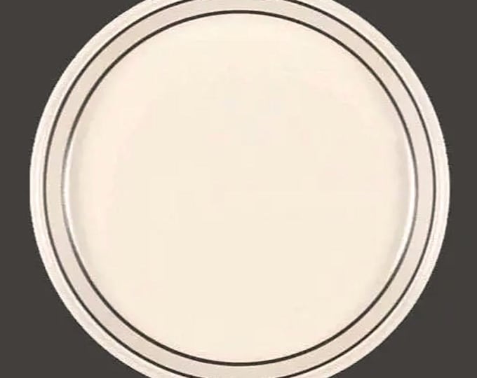 Vintage Johnson Brothers Sandalwood stoneware dinner plate made in England.