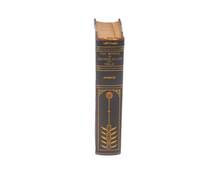 Antiquarian book (1878) The Complete Works of George Eliot Vol II Romola. Thomas Crowell.