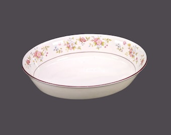 Vintage Noritake Forever 2690 oval serving bowl.