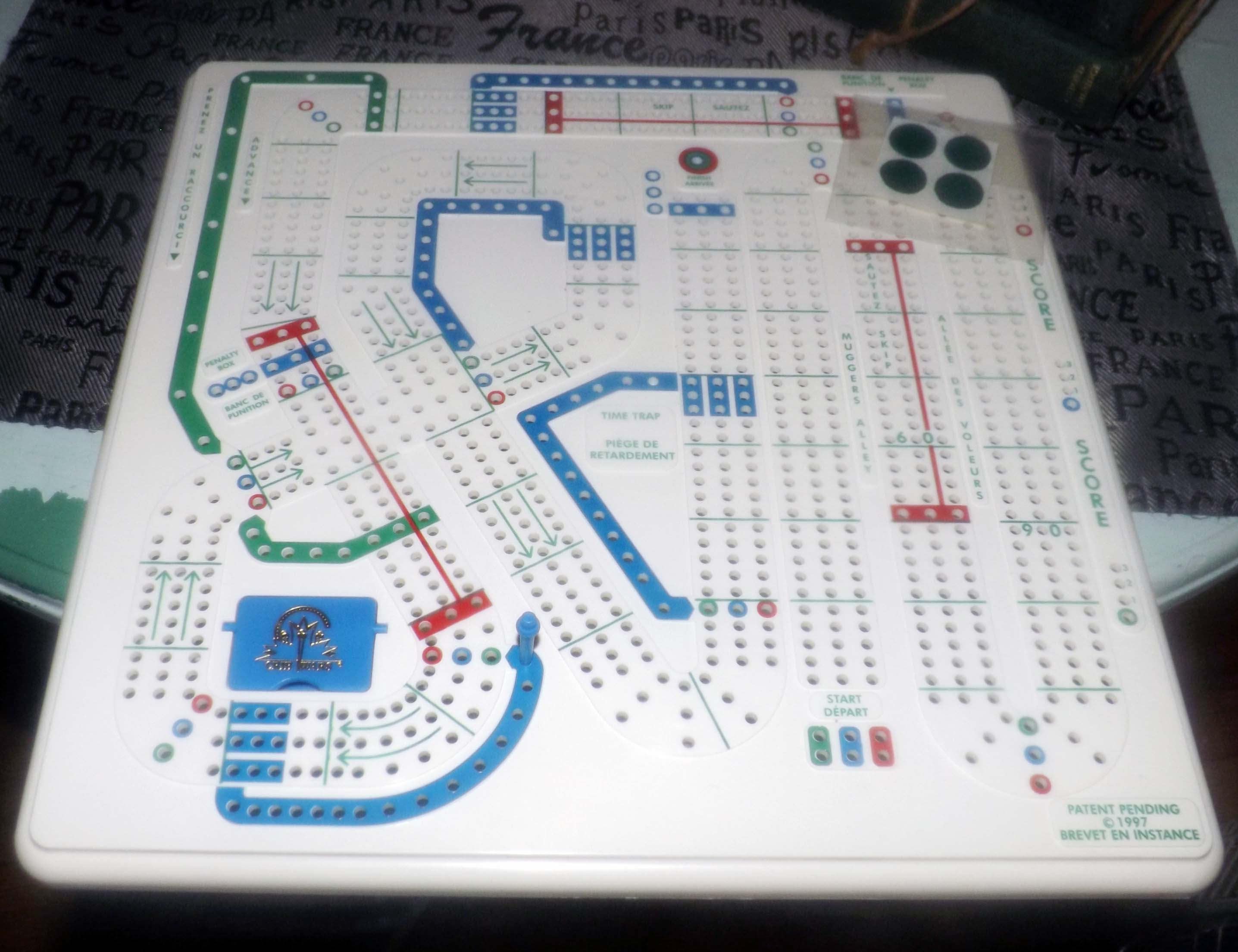 Vintage C 1997 Crib Wars For The Next Millenium Board Game