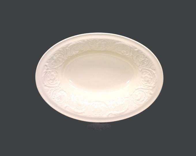 Wedgwood Patrician oval serving bowl. Wedgwood Queensware made in England.