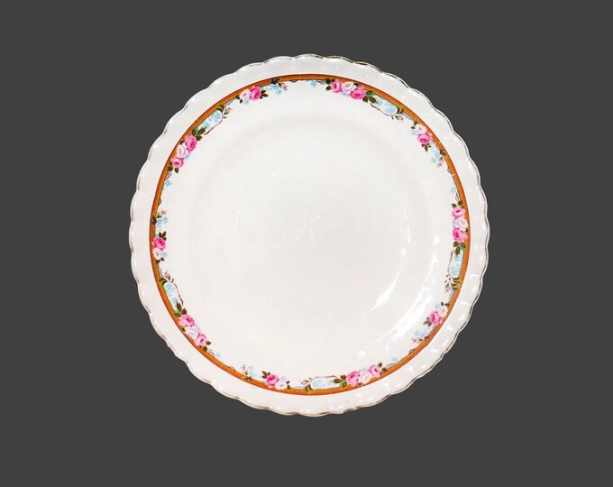 Antique art-nouveau period J&G Meakin Arlington dinner plate made in England.