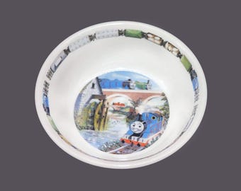 Wedgwood Thomas the Tank Engine child's cereal, porridge, oatmeal bowl made in England. Sold individually.