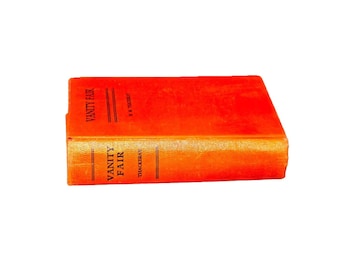 Vintage 'Vanity Fair' Book by Thackeray, Illustrated Classics USA, 1944