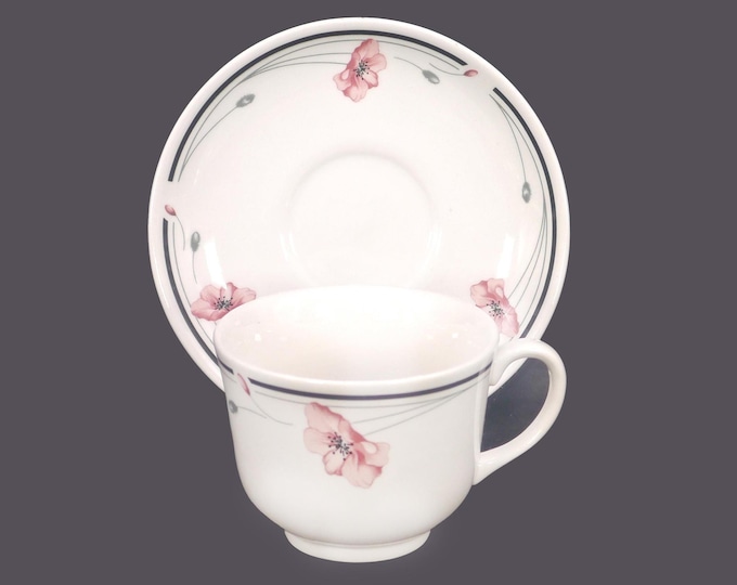 Vintage Johnson Brothers Summerfields cup and saucer set. England.