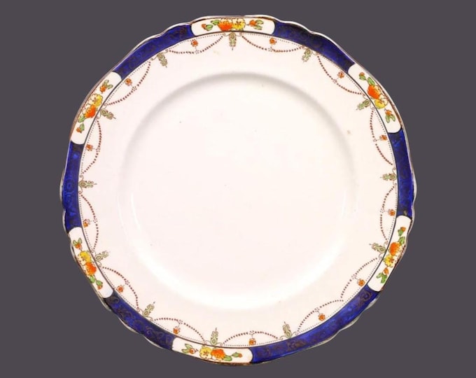 Alfred Meakin Solway art-deco dinner plate made in England. Flaws (see below).