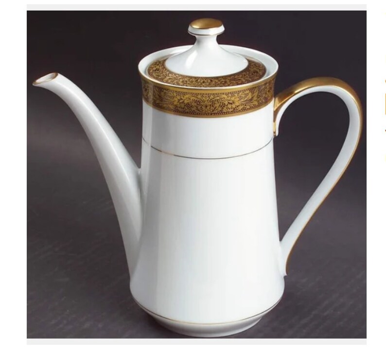 Vintage Sango Hampton 3758 Tableware. Black and Gold Band and Etsy Canada