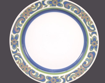 Retro vintage Noritake Polka salad plate made in Japan.