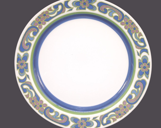 Retro vintage Noritake Polka salad plate made in Japan.