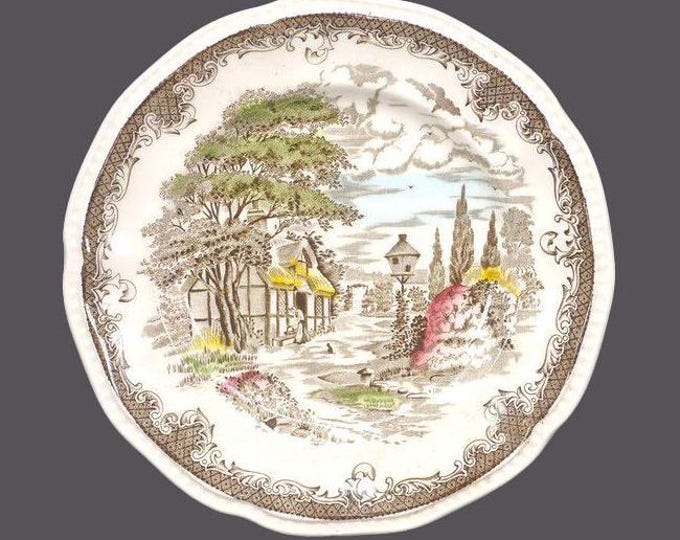 Kensington Staffords Shakespeare's Sonnets bread plate made in England. Anne Hathaway's Cottage. Sold individually.