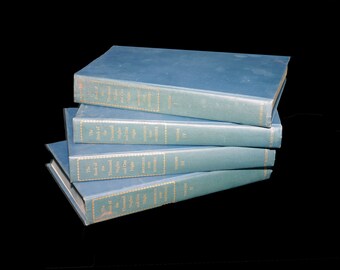 Four volume set of books Book of One Thousand Nights & One Night. Translated JC Mardrus, Powys Mathers. St Martin's Press