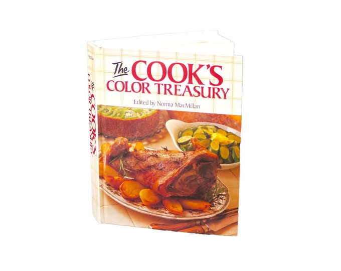 The Cooks Color Treasury 1982 cookbook edited Norma MacMillan published Orbis UK. Printed USA.