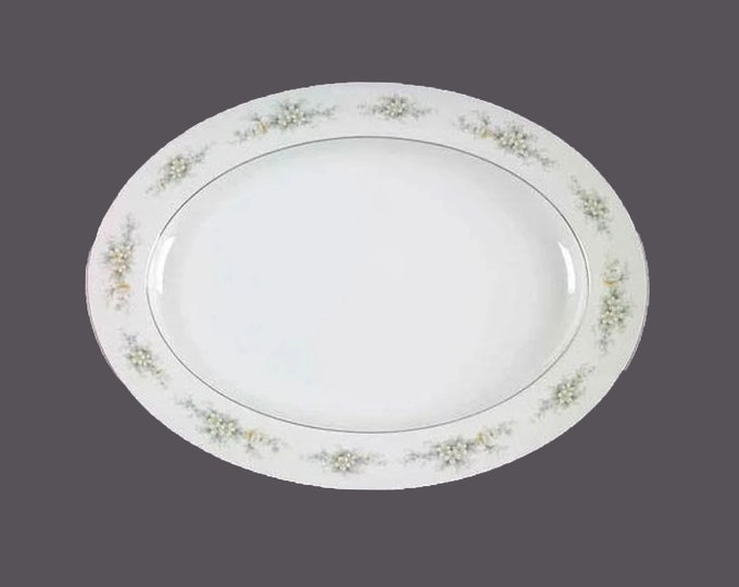 Noritake Melissa 3080 oval meat or large vegetable platter .