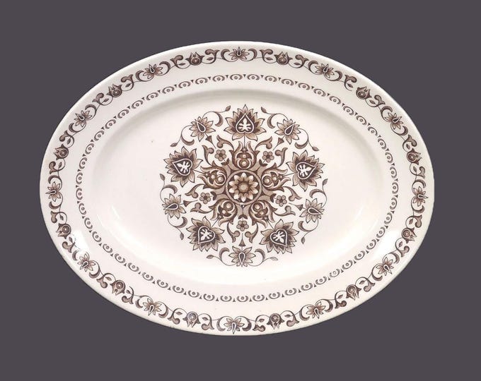 Retro Wood & Sons Canterbury oval platter made in England.