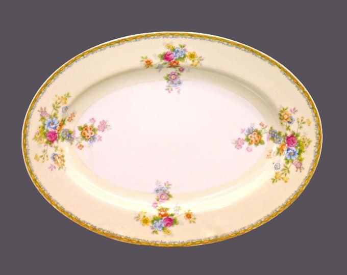 Gold China GOC35 oval platter made in Japan.