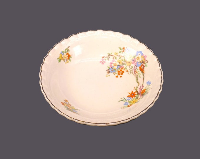 Antique Edwardian Age J&G Meakin MEK188 fruit nappie, dessert bowl made in England.