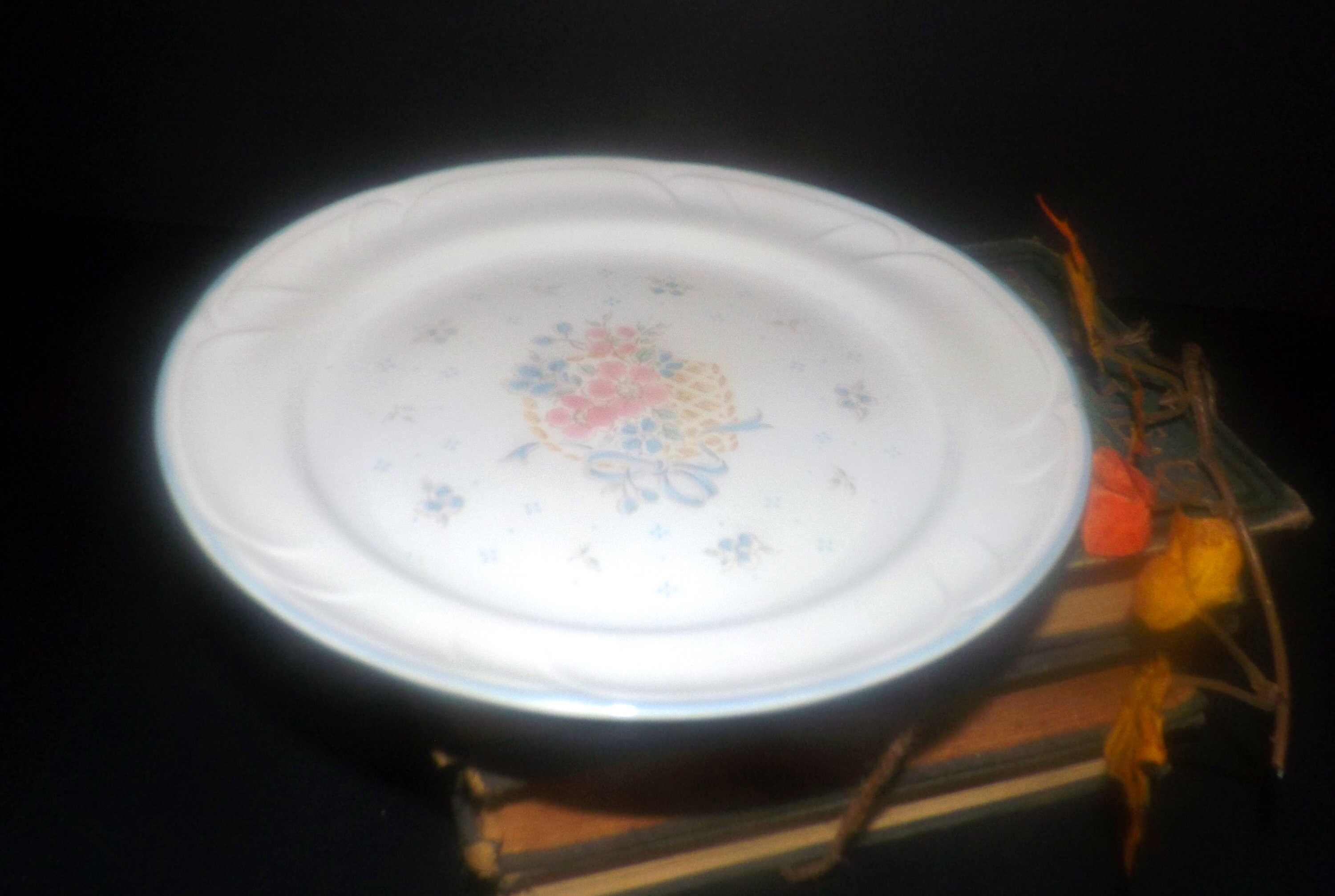 Vintage (1970s) Johann Haviland JOH67 Country Basket stoneware salad or