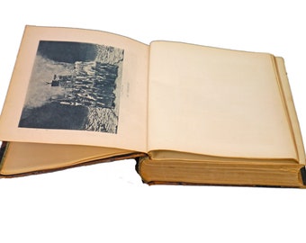 古書ハードカバー：歴史上の人物の図書、第2巻と第3巻（1899年