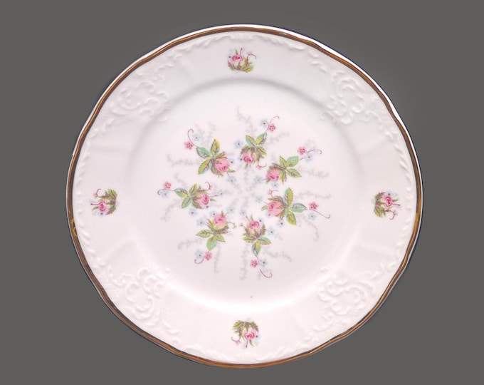 Bernadotte Thun Rosebud bread or dessert plate made in Czechoslovakia. Sold individually.
