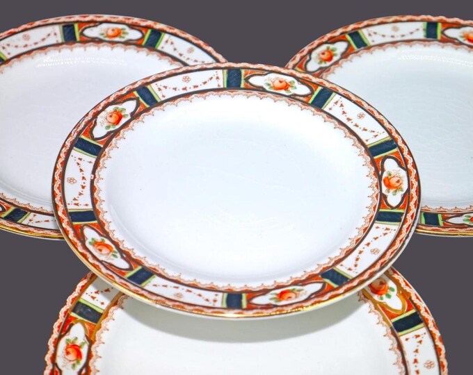 Sampson Bridgwood | Bridgwood & Sons | Anchor Pottery Conway bread plates made in England. Choose quantity below.