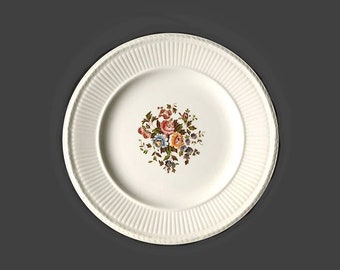 Art-deco era Wedgwood Conway AK8384 bread plate made in England. Sold individually.