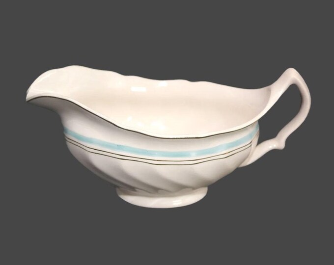 Johnson Brothers JB855 gravy boat only. Old Chelsea ironstone made in England.