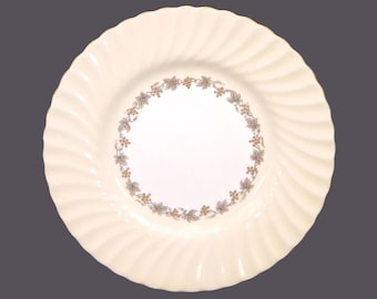 Vintage Minton Vineyard Buff S-572 bone china luncheon plate made in England.