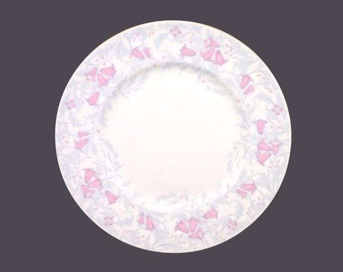 Minton The Debutante S295 bone china dinner plate made in England. No gold verge. Sold individually.