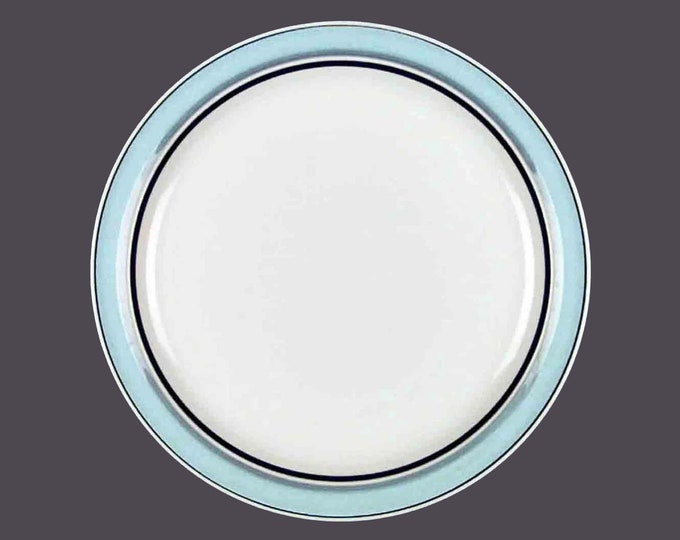 Mikasa Surf MU102 round stoneware platter | service plate | chop plate. Horizon stoneware made in Japan.