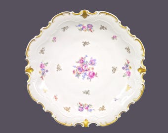 Vintage Reichenbach REH2 round platter or chop plate made in Germany.