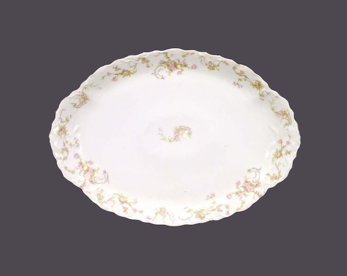 Hutschenreuther HUT23 oval meat serving platter made in Bavaria.