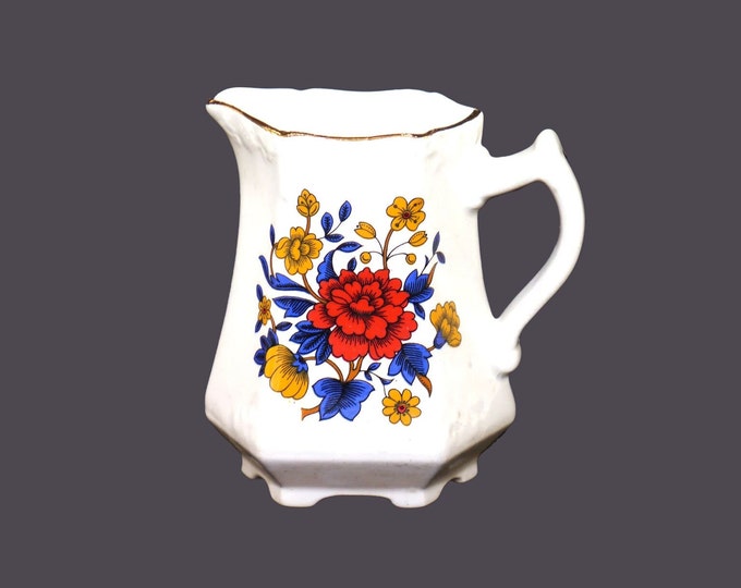 Art-deco era Arthur Wood 5496 creamer or milk jug made in England.
