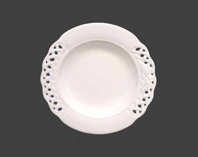 Pier 1 PER14 Chef's favorite all-white rimmed soup bowl made in Italy. Sold individually.