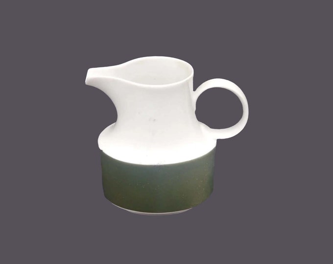 Rosenthal Olive creamer jug. Tapio Wirkkala design made in Germany.