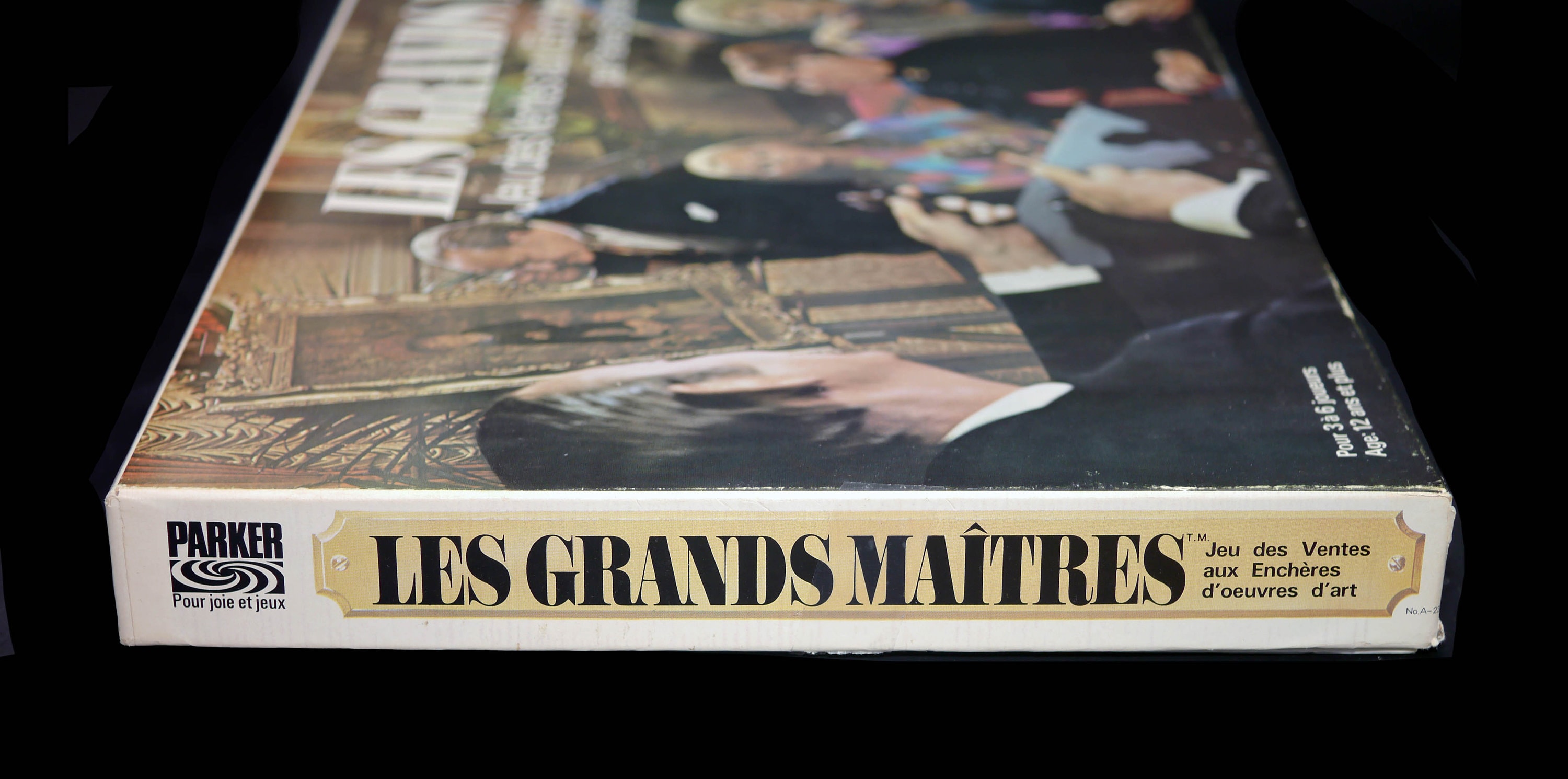 Vintage (1970) Masterpiece Les Grandes Maitres Board Game. French