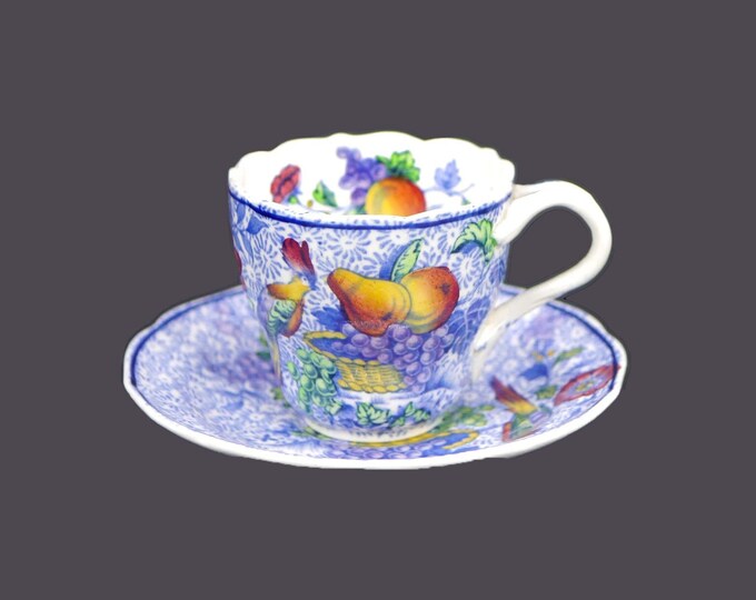 Antique Spode's George III art nouveau demitasse cup and saucer set made in England. Great for homemade espresso.